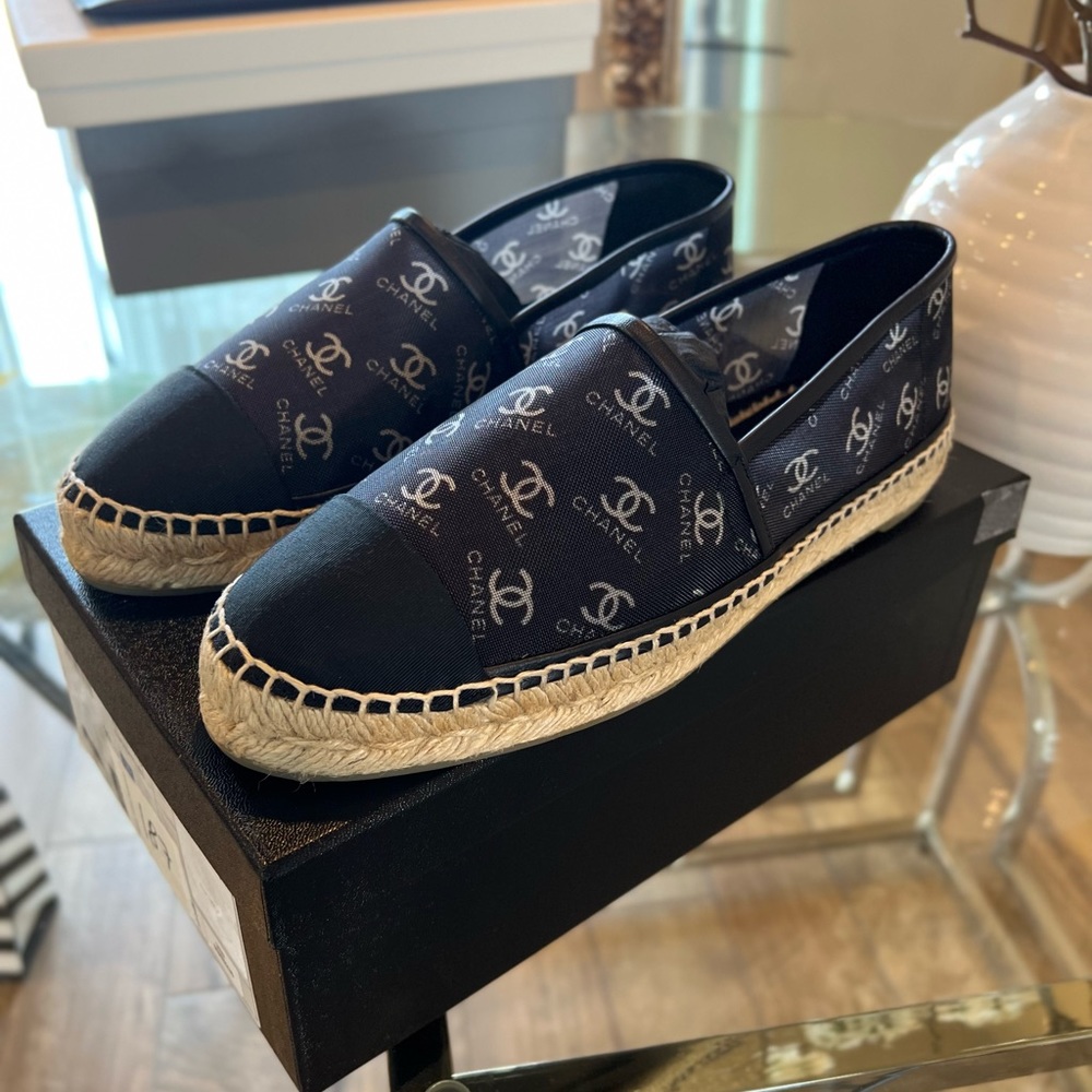 BNIB CHANEL MESH ESPADRILLES